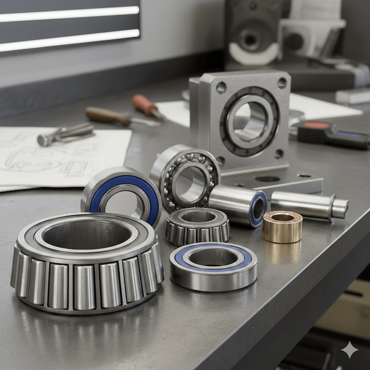 Tipos de mancais: guia completo sobre suas funções e aplicações